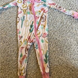 Little Sleepies Rodeo Western-Themed One Piece Pajama